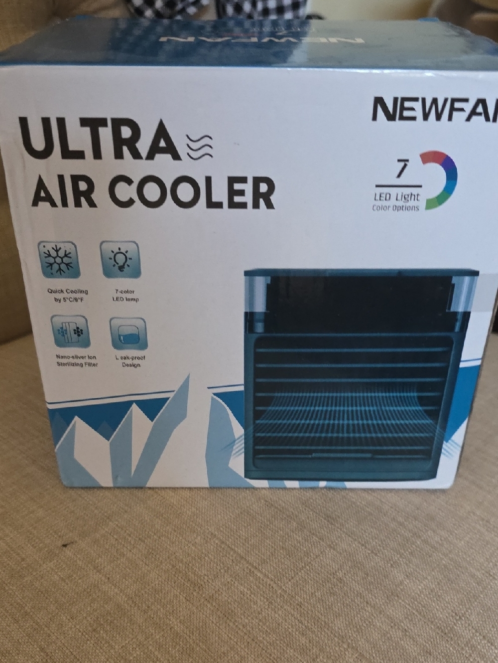 ULTRA Air Cooler - Blue/White Box